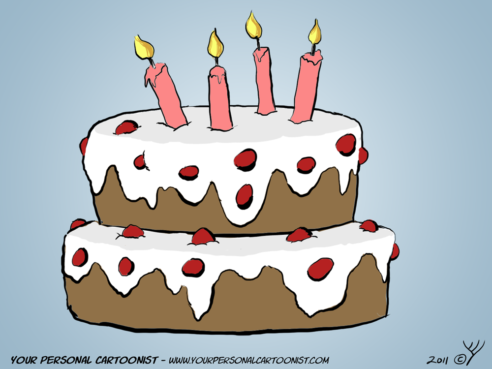 עוגת יום הולדת - יום הולדת שמח